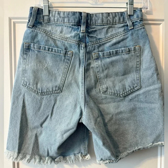 Wild Fable High Rise Denim Bermuda Shorts 
Size 0 - Picture 2 of 5